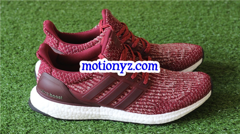 Real Boost Adidas Ultra Boost 3.0 Burgundy Red